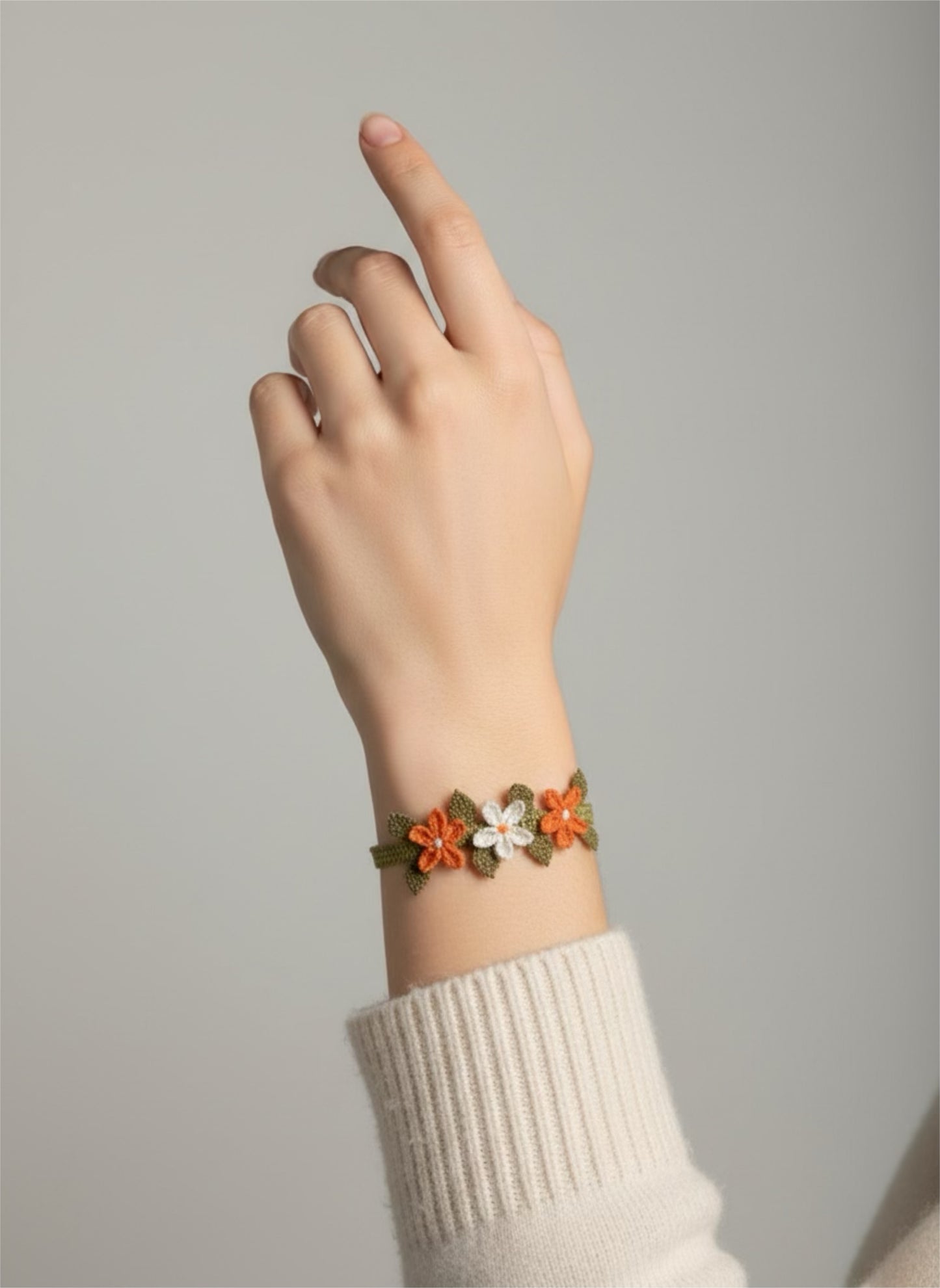 Üç Çiçek Bileklik