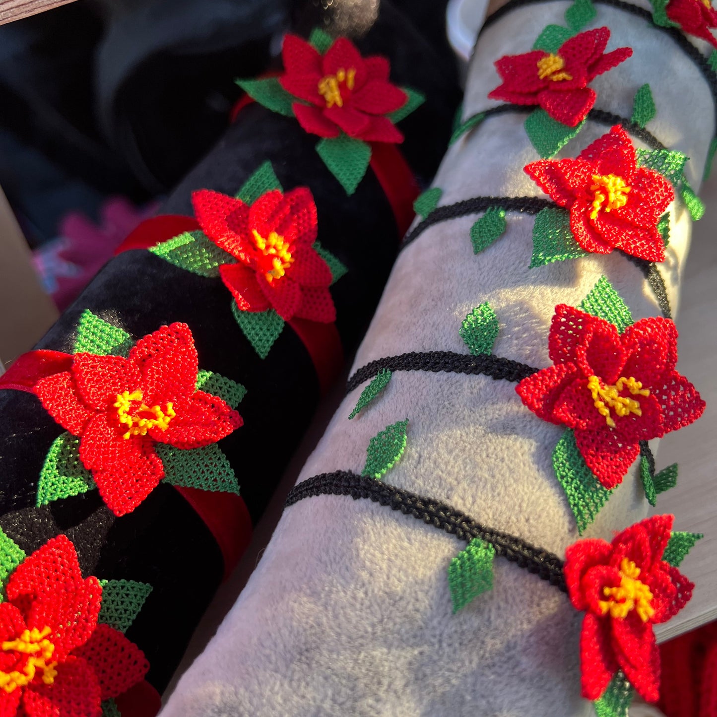 Yılbaşı Çiçeği Bileklik