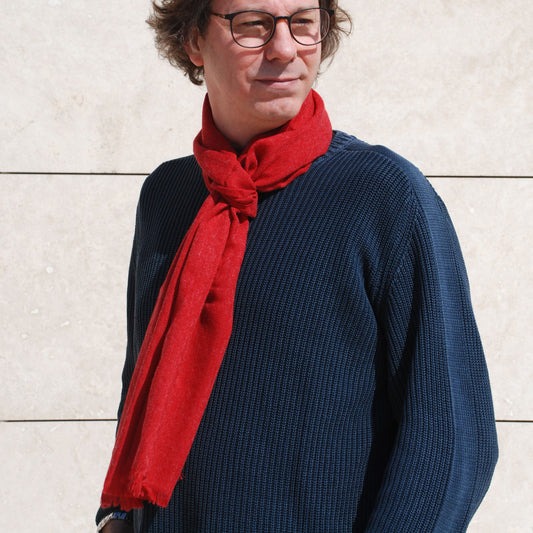 Erkek Yün İpek Atkı