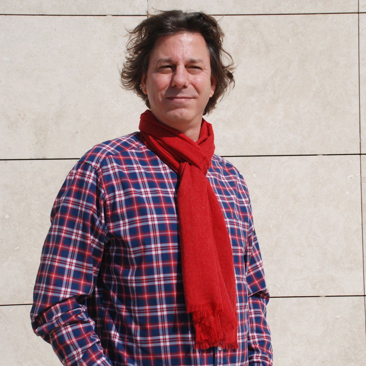 Erkek Yün İpek Atkı