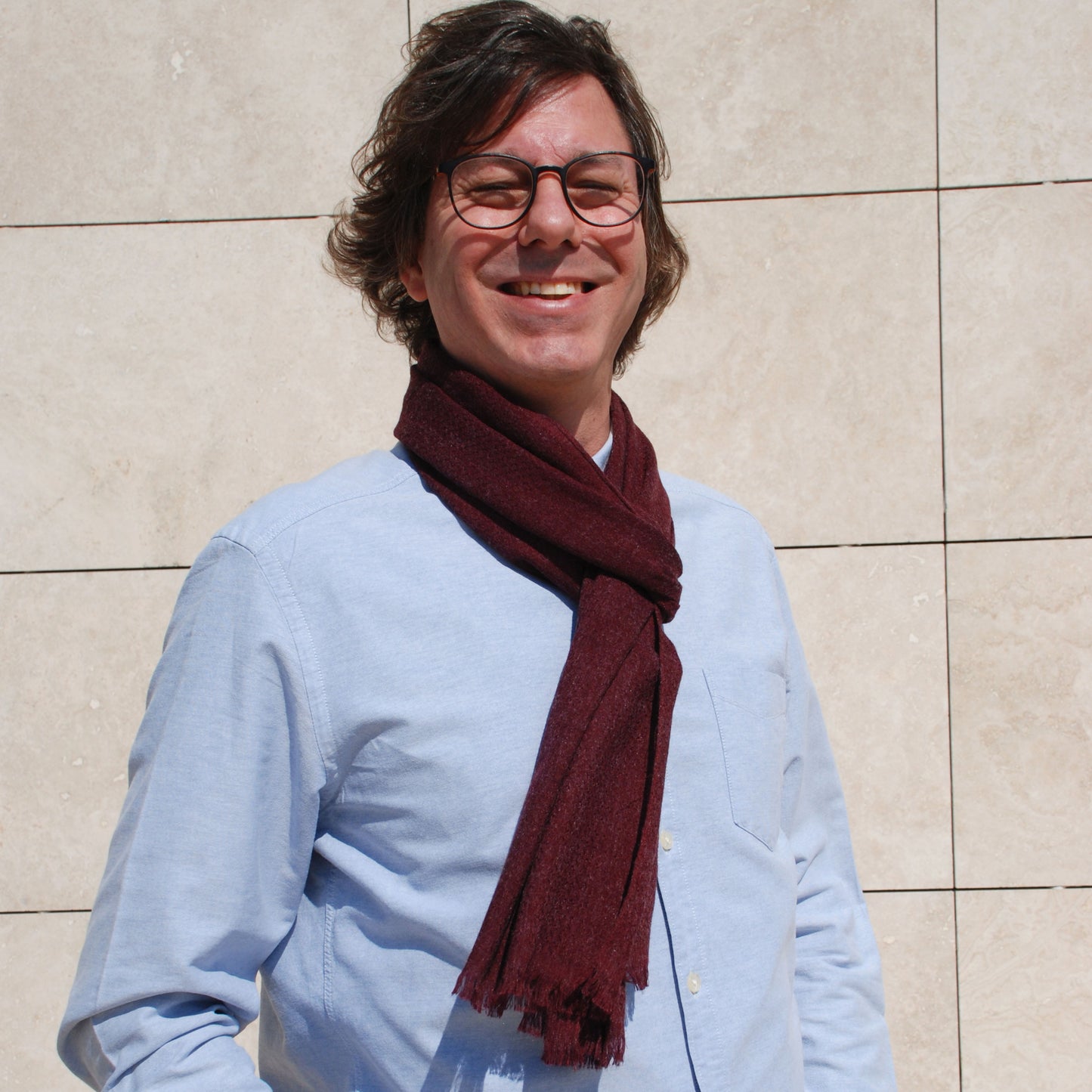 Erkek Yün İpek Atkı