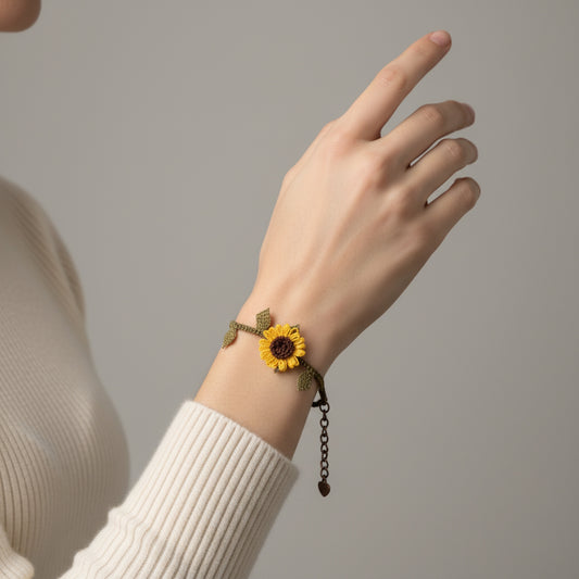 Ayçiçek Tekli Bileklik