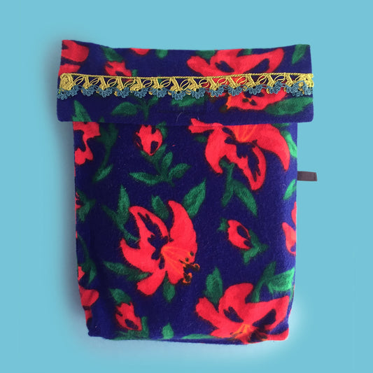 Mavi Pazen Kitap Kılıfı