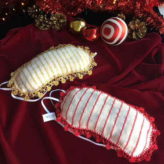 Yılbaşı Temalı Lavantalı Uyku Gözlükleri